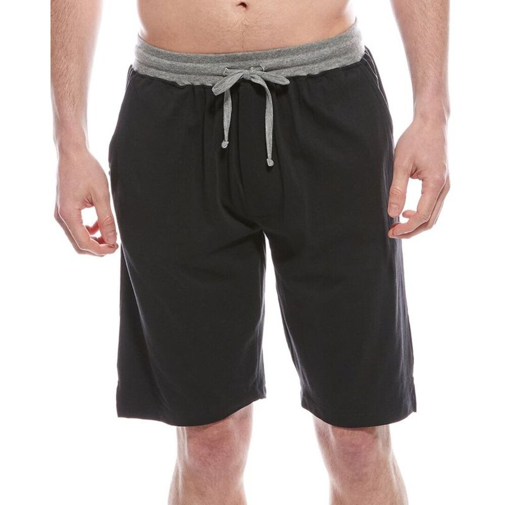 Unsimply Stitched Mens  Lounge Short, Black
